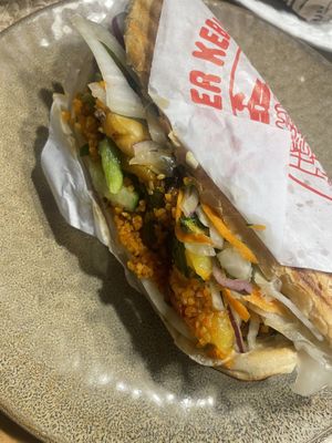 Falafel im Brot   at Sallis - Altona in Hamburg