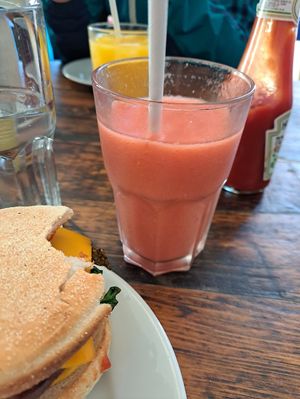 Summer Berry smoothie at Boston Tea Party - Edgbaston in Birmingham