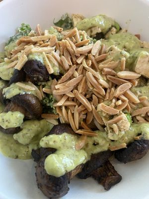 Hodgepodge of delicious items !  at Fresh Kitchen in Gainesville