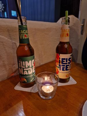 Limo & Eistee aus Kakaofrucht at Ebony in Stuttgart