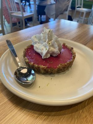 The Pink Lime Tart  at True Food Kitchen in Gaithersburg