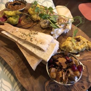 Mezze  at Otto Vegan Empire in Stockport