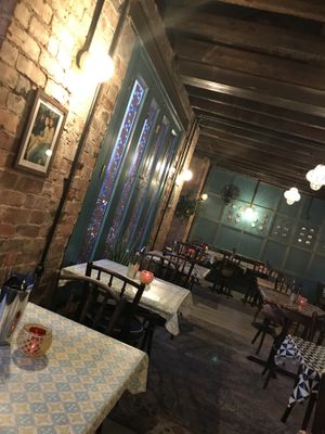 Gorgeous interior   at Otto Vegan Empire in Stockport