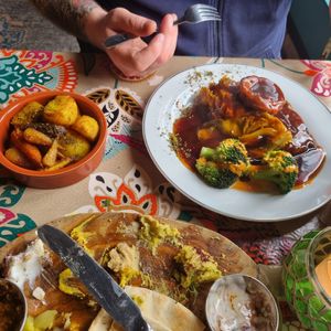 Sunday roast was delicious at Otto Vegan Empire in Stockport