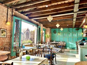 Interior  at Otto Vegan Empire in Stockport