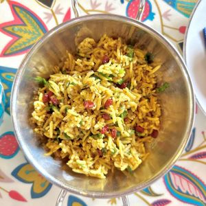 Lemon rice  at Otto Vegan Empire in Stockport