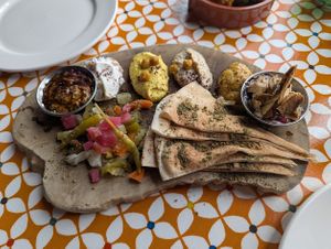 Mezze at Otto Vegan Empire in Stockport