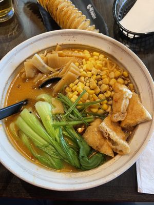 Spicy vegan ramen   at Ai in Corvallis