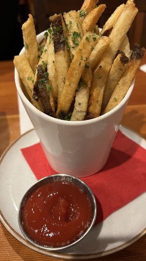 Fries w/ Ketchup  at 7 Devils Brewing Co in Coos Bay