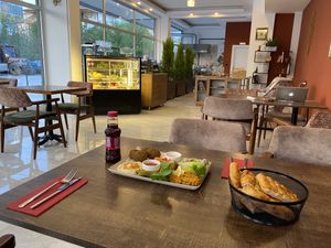 Inside  at Nohut Paşa Cafe in Antalya