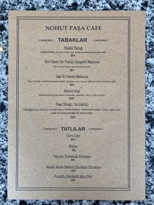   at Nohut Paşa Cafe in Antalya