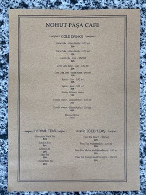   at Nohut Paşa Cafe in Antalya