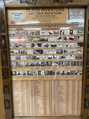 Black history ❤️ at Calabash Ital Restaurant in Ocho Rios