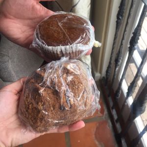 baked goods! at Calabash Ital Restaurant in Ocho Rios