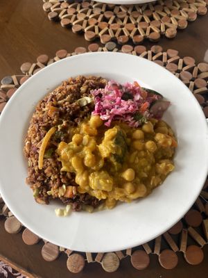 Ital is vital  at Calabash Ital Restaurant in Ocho Rios