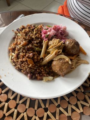 Ital is vital  at Calabash Ital Restaurant in Ocho Rios