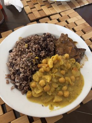   at Calabash Ital Restaurant in Ocho Rios