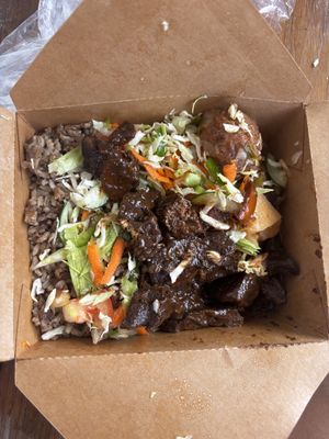   at Calabash Ital Restaurant in Ocho Rios