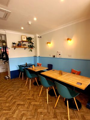 Cafe Notos Inside at Cafe Notos in Rhosneigr