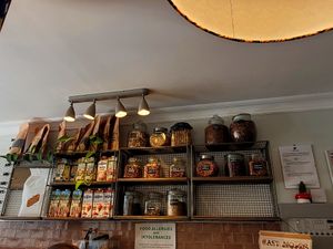 Plant Milks (Oat, Coconut, Almond, Soya). at Cafe Notos in Rhosneigr