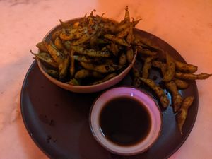 Edamame (26k COP) - 4/5 at Tamagotchi in Medellin
