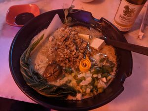 Tan Tan Ramen (36k COP) - 3.5/5 at Tamagotchi in Medellin