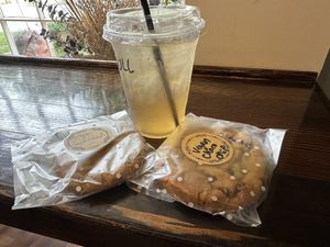   at Nirvana Coffee Company in Barnstable