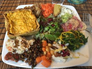 . at Cafe Ginger in Paris