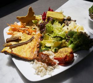 Parmigiana Plate at Cafe Ginger in Paris