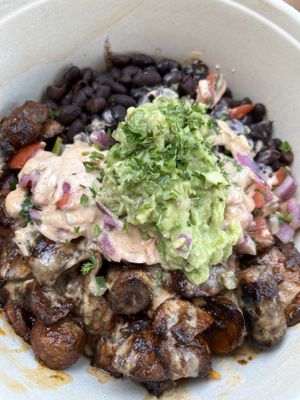 Mushroom asada   at Lil' Vegerie in Redondo Beach