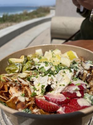 Harvest salad  at Lil' Vegerie in Redondo Beach
