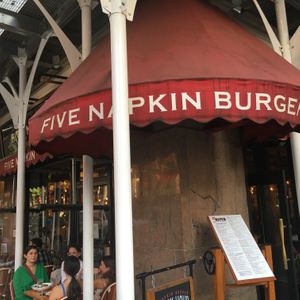 Other entrance at 5 Napkin Burger in New York City