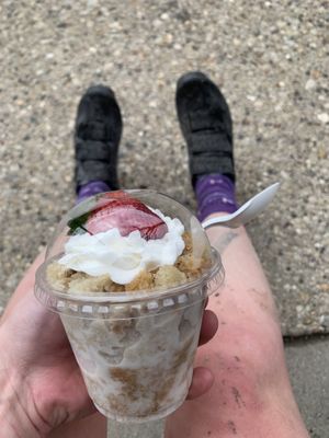 Tres leches  at The Chunky Scone in Highland Park