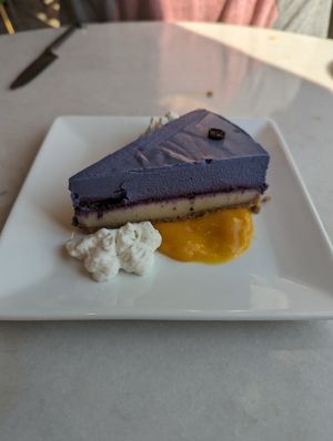 Seasonal Cheesecake at Fern Flavors from the Garden in Charlotte