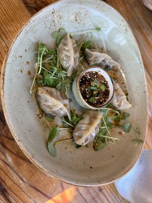 Gyoza  at Fern Flavors from the Garden in Charlotte