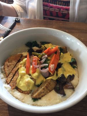 Grits bowl  at Fern Flavors from the Garden in Charlotte