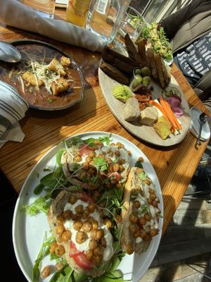 Breakfast  at Fern Flavors from the Garden in Charlotte