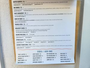 I had the Spring Salad with Crispy Tofu at Banter in Bellingham