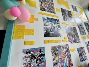 Cool Decor  at Reddy's Marvellous Dessert Parlour in Aberdeen