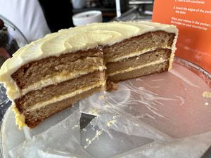 Vegan lemon cake 🍰   at Reddy's Marvellous Dessert Parlour in Aberdeen