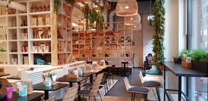 Inside at Poké Perfect in The Hague