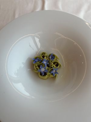 Local baby zucchini, avocado and more at Ristorante Corallo in Vallecrosia