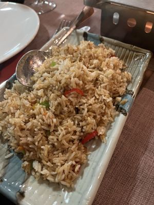 Thai rice   at Sakura in Benalmadena