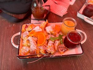Vegane Kaiserschmarren   at HirschKeller in Schweinfurt