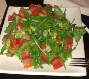 salad at EVO Kitchen in West Hollywood