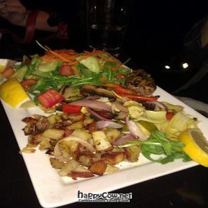 veggie platter at EVO Kitchen in West Hollywood