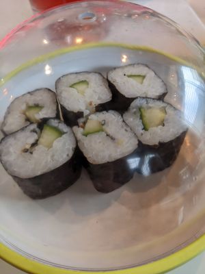 Cucumber Maki at Yo! Sushi in Bristol