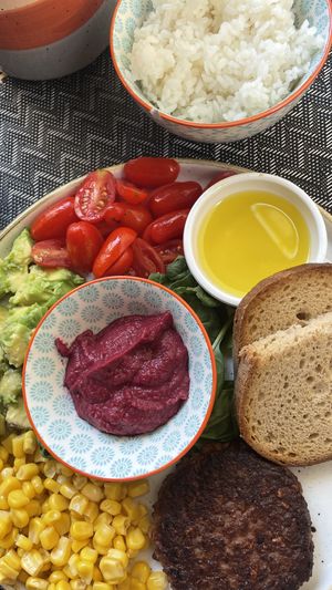 Beyond burger  at Zero - Healthy Bar & Poke in Salerno