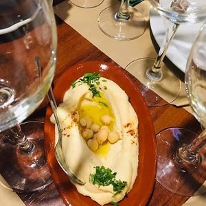 Hummus  at Restaurante El Coto Libanes in Gran Canaria