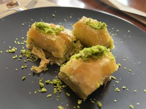 Baklava  at Restaurante El Coto Libanes in Gran Canaria